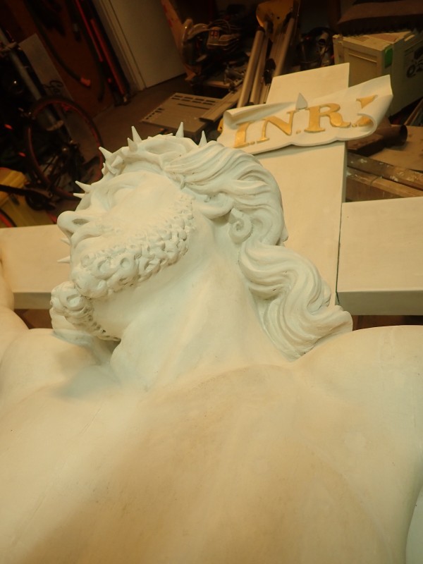 Atelier Giordani - Conservation - Restauration
Edifice – Mobilier - Sculpture – Objets d’art – Moulage –
Pierre, bois métal, polychromie et dorure - Christ en croix de la Cathédrale Notre Dame - Bois polychrome - Nettoyage et refixage polychromie en concomitance
Purge et passivation des éléments ferreux corrodés
Consolidation des systèmes d’assemblages
Réintégration des éléments déchus et/ou mobiles
Comblement des manques et fissurations
Masticage des lacunes de surface
Réintégration colorée et harmonisation
Dépose et repose