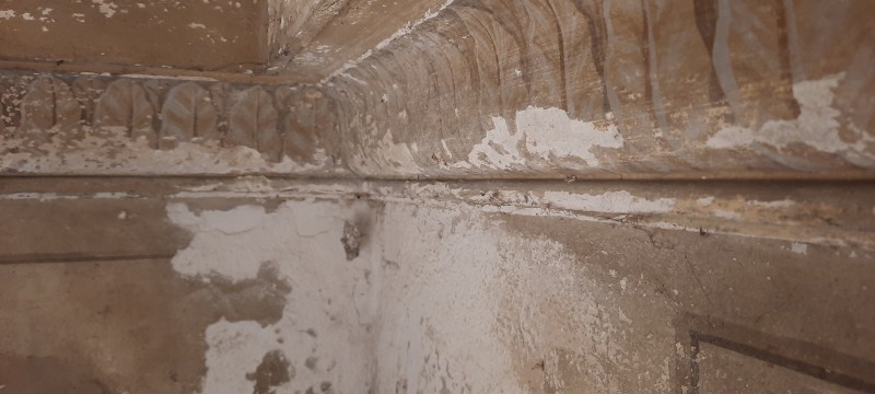Atelier Giordani - Conservation - Restauration
Edifice – Mobilier - Sculpture – Objets d’art – Moulage –
Pierre, bois métal, polychromie et dorure - Conservation restauration de la Chapelle mortuaire de l'Eglise Sainte Cécile - Maçonnerie et plâtre
décors peint
Dorure - ENDUITS MURAUX PEINTS: 
Consolidation des enduits muraux
Dévernissage et nettoyage des peintures murales 
Refixage des écailles pulvérulentes de polychromie 
Comblement des fissurations et manques au niveau des enduits muraux
Réintégration colorée

STATUE SAINT EVEQUE: 
Dépoussiérage et traitement insecticide
Consolidation du bois et des assemblages 
Nettoyage de la crasse indurée en surface 
Réintégration des éléments mobiles
Comblement et masticage des manques et lacunes 
Réintégration colorée et de dorure

MAUSOLE ET AUTEL: 
Consolidation chimique de la pierre fragilisée
Nettoyage des surfaces
Assemblage et collage des éléments mobiles et déchus 
Moulage des bustes et putti manquants
Comblements des manques, bouchages et ragréage de finitions
Retouches colorées et de dorures, lustrage
Repose des bas-reliefs et table d'autel traités en atelier
