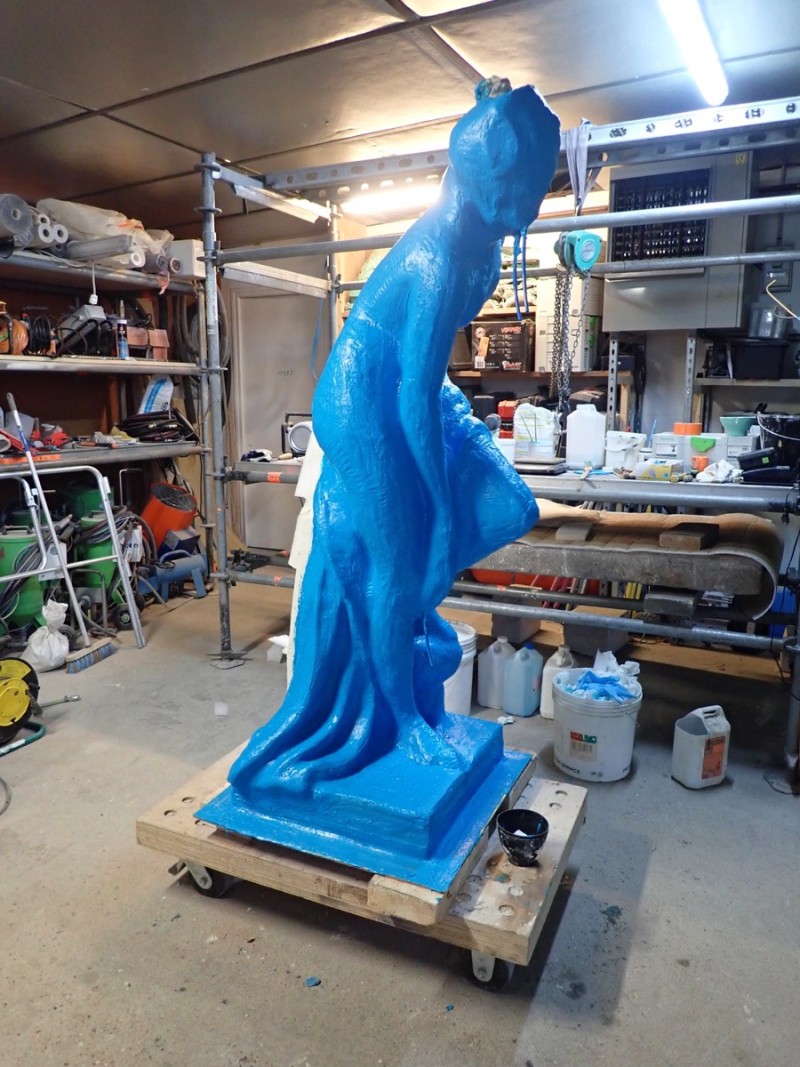 Atelier Giordani - Conservation - Restauration
Edifice – Mobilier - Sculpture – Objets d’art – Moulage –
Pierre, bois métal, polychromie et dorure - Moulage complet de la statue sur une reproduction et tirage en micro-béton - Pierre reconstituée avec armature métallique - OPÉRATIONS RÉALISÉES
Reproduction :
-	Dépose
-	Nettoyage
-	Passivation et restitution des reliefs manquants
-	Comblement

Copie :
-	Préparation du support (reproduction)
-	Prise d’empreinte
-	Réalisation d’un contre-moule
-	Création d’un tirage en micro béton
- Finitions à sec, repose