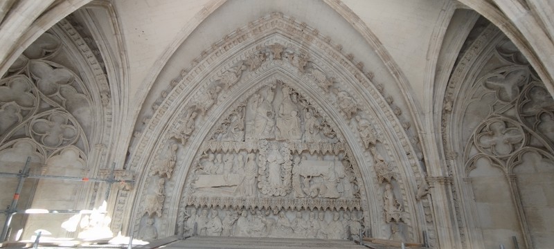 Atelier Giordani - Conservation - Restauration
Edifice – Mobilier - Sculpture – Objets d’art – Moulage –
Pierre, bois métal, polychromie et dorure - Portail des Marmousets de l'Abbatiale Saint Ouen - Pierre calcaire - - Nettoyage par micro gommage
- Nettoyage par compresse d'ammonium
- Traitement fongicide et biocide
- consolidation chimique de la pierre 
- Ragréage par mortier Altar et modelage
- Patine 
- Moulage et tirage d'une statue en l'état