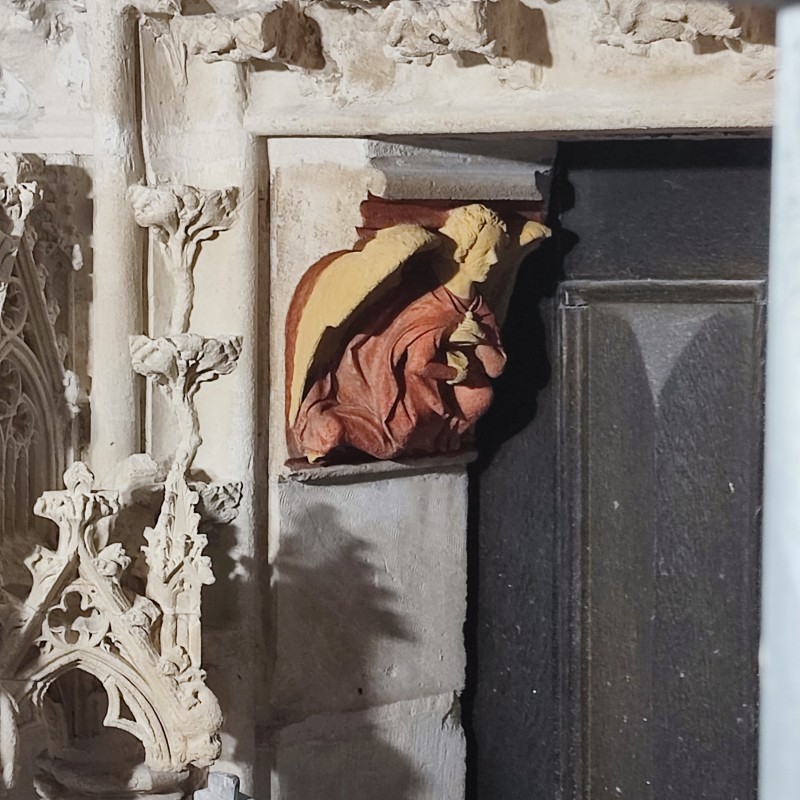 Atelier Giordani - Conservation - Restauration
Edifice – Mobilier - Sculpture – Objets d’art – Moulage –
Pierre, bois métal, polychromie et dorure - Portail des Marmousets de l'Abbatiale Saint Ouen - Pierre calcaire - - Nettoyage par micro gommage
- Nettoyage par compresse d'ammonium
- Traitement fongicide et biocide
- consolidation chimique de la pierre 
- Ragréage par mortier Altar et modelage
- Patine 
- Moulage et tirage d'une statue en l'état