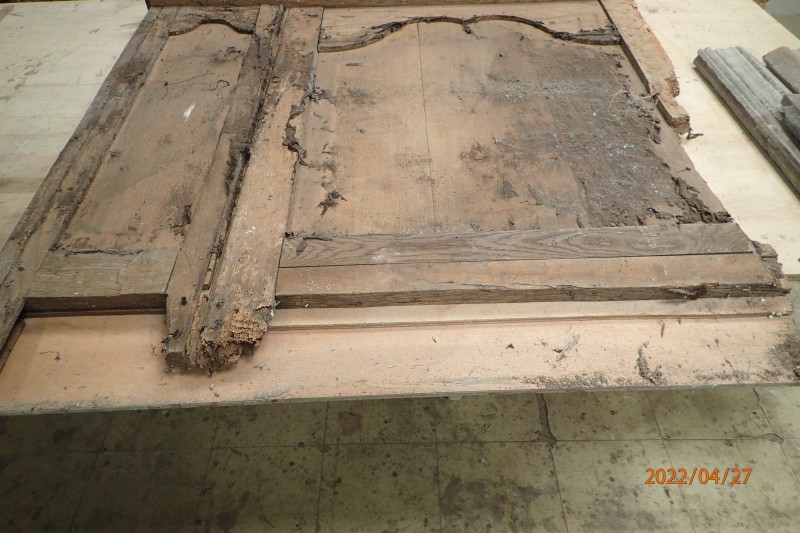 Atelier Giordani - Conservation - Restauration
Edifice – Mobilier - Sculpture – Objets d’art – Moulage –
Pierre, bois métal, polychromie et dorure - Restauration des 2 retables latéraux en pendant de l'Eglise Notre Dame de la Gloriette - Bois polychrome et dorure - - Dépose et conditionnement
- Dépoussiérage sous aspiration contrôlée
- Traitement insecticide
- Traitement antifongique
- Purge et consolidation des boiseries
- Greffes de bois et renforts
- révision des systèmes d'assemblages 
- Nettoyage
- Comblement des lacunes de surfaces
- Masticage des lacunes
- Réintégration colorées
- Dorure à la mixtion
- Vernissage de protection