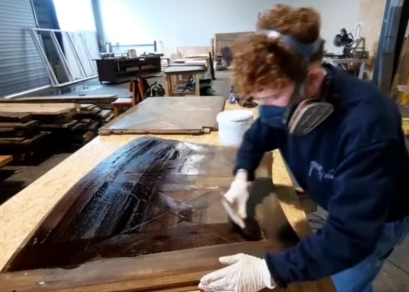 Atelier Giordani - Conservation - Restauration
Edifice – Mobilier - Sculpture – Objets d’art – Moulage –
Pierre, bois métal, polychromie et dorure - Restauration des menuiseries du chœur des chanoines de la Cathédrale de Vannes - Bois teinté - - Relevé et repérage
- Dépose et transport en atelier 
- Traitement insecticide et biocide 
- Dépoussiérage
- Reprise des assemblages et collage 
- Renforts et confortements 
- Création de deux trappes 
- Consolidation chimique du bois 
- Nettoyage
- Mise en teinte
- Montage à blanc en atelier Repose
- Coffrage des installation électrique 
- Révision et installation des serrures