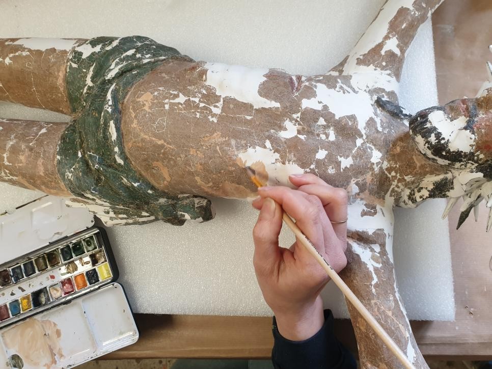 Atelier Giordani - Conservation - Restauration
Edifice – Mobilier - Sculpture – Objets d’art – Moulage –
Pierre, bois métal, polychromie et dorure - Polychromie et dorure